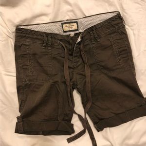A&F Brown Shorts